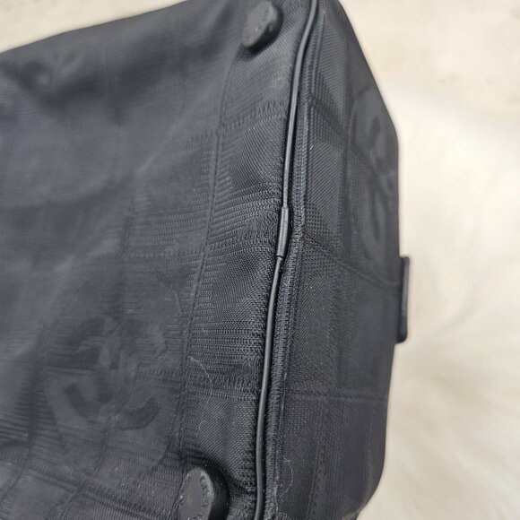 Chanel  Black Travel Line Pouch Bag - Picture 15 of 17